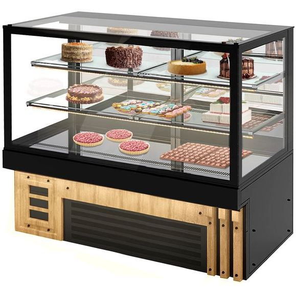 DADA - Vitrine de pâtisserie réfrigérée - 1,8 x 0,8 m