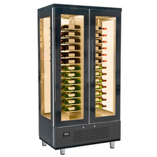 Carica l&#39;immagine nel visualizzatore di Gallery, Cave à vin - 1,0 x 0,61 - avec 2 portes vitrées
