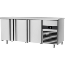 Cargue la imagen en la galería, Table réfrigérée négative PREMIUM - 1,8 x 0,7 m - avec 3 portes - GN 1/1
