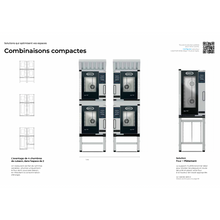 Görseli Galeri görüntüleyiciye yükleyin, UNOX - ChefTop Plus - Combisteamer 3 x GN 1/1 - Gauche Vision - EcoGastro
