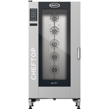 Cargue la imagen en la galería, UNOX - ChefTop Plus - Combisteamer 20 x GN 1/1 - Gauche Vision - EcoGastro
