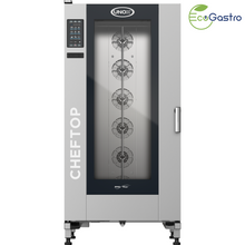 Cargue la imagen en la galería, UNOX - ChefTop Plus - Combisteamer 20 x GN 1/1 - Gauche Vision - EcoGastro
