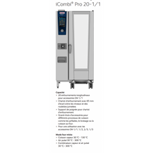 Lade das Bild in den Galerie-Viewer, RATIONAL - Combisteamer - iCombi Pro 20-1/1 - Vision - EcoGastro

