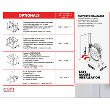 Görseli Galeri görüntüleyiciye yükleyin, OEM - DOME - Four à pizza napolitain électrique digital 530° - 7 pizzas ø35cm - 400 Volt
