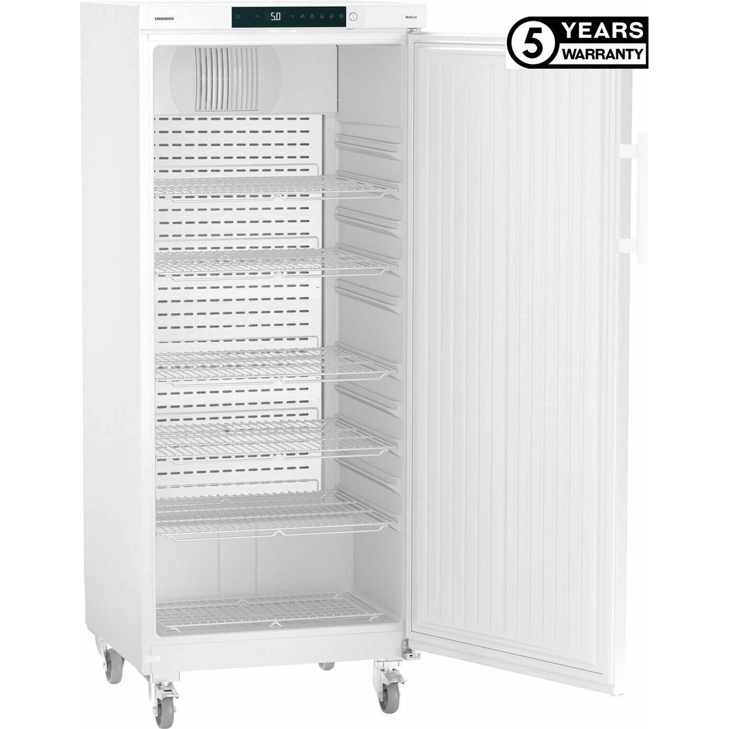 LIEBHERR - Réfrigération médicale - Réfrigérateur à médicaments CoolMed - 449 Litres - Avec alarme et roulettes (Froid ventilé)