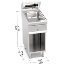Charger l&#39;image dans la galerie, BERTO&#39;S - Réchaud électrique type bain-marie - 1,1 Kw - Chauffe-snack
