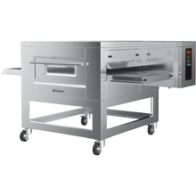 Lade das Bild in den Galerie-Viewer, PIZZAGROUP - TNV-65E - Four à pizza convoyeur électrique ventilé - 110 pizzas/h 400 Volt
