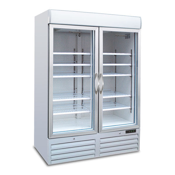 TECFRIGO - Polo 900 BTV Spot - Vitrine de congélation 1078 Litres - 2 Portes