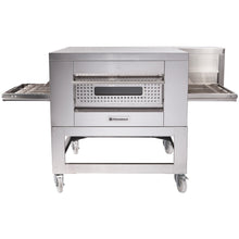 Lade das Bild in den Galerie-Viewer, PIZZAGROUP - TNV-50E - Four à pizza convoyeur électrique ventilé - 60 pizzas/h 400 Volt
